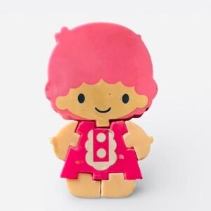 Vintage Sanrio Little Twin Stars Lala Dress-Up Eraser